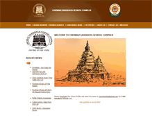 Tablet Screenshot of chennaisahodaya.org